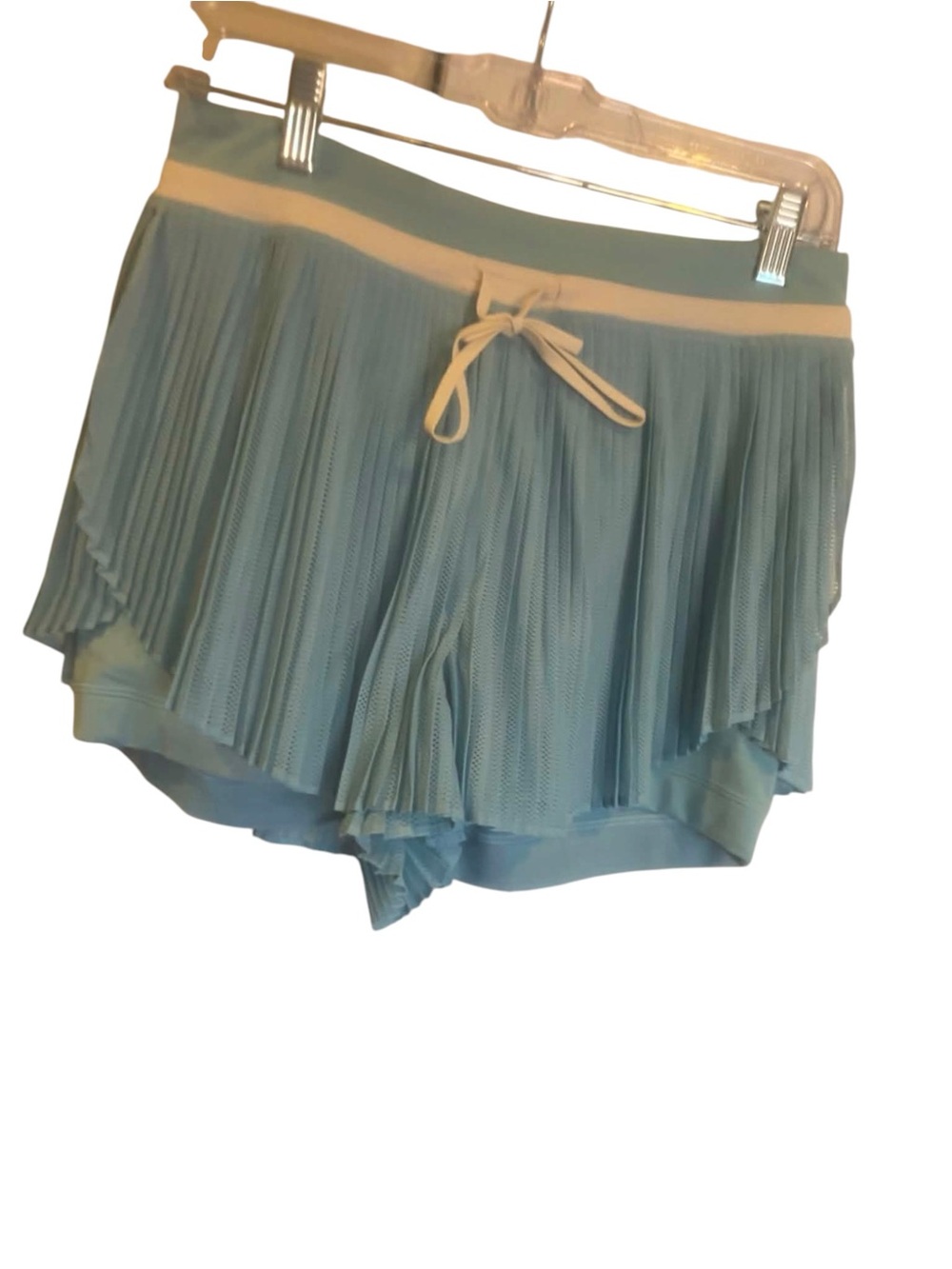 NWT Lululemon Ace Advantage Pleated Tennis Short 2” SEAFOAM Size Medium